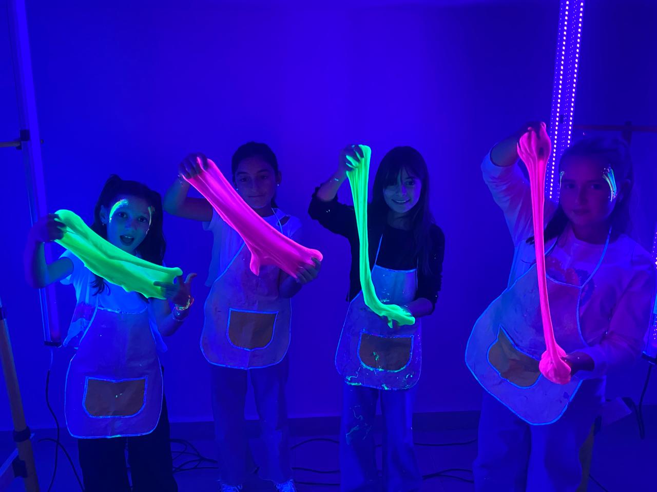 Kit de taller de slime para armar en casa